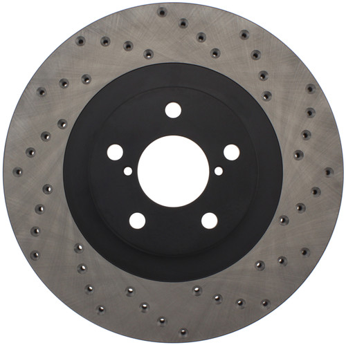 StopTech 128.47018R - 02-10 WRX Drilled Right Front Rotor StopTech 128.47018R - 02-10 WRX Drilled Right Front Rotor