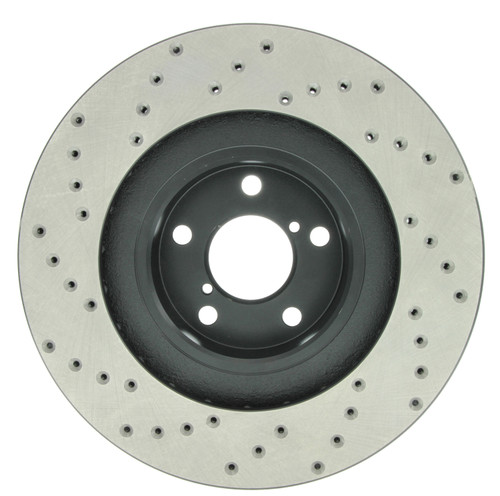 StopTech 128.47018L - 02-10 WRX Drilled Left Front Rotor StopTech 128.47018L - 02-10 WRX Drilled Left Front Rotor