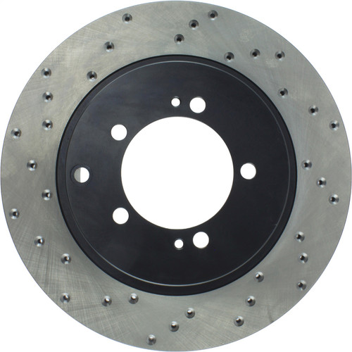 StopTech 128.46065CR - Sport Cryo Drilled Brake Rotor; Rear Right