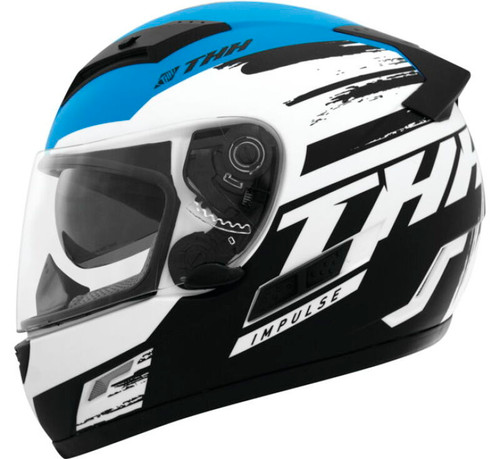 THH Helmets 646579 - TS-80 Impulse Black/Blue - Small