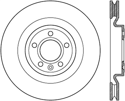 StopTech 128.61098L - 12-13 Ford Mustang GT 5.0L V8 Drilled Left Front Rotor StopTech 128.61098L - 12-13 Ford Mustang GT 5.0L V8 Drilled Left Front Rotor
