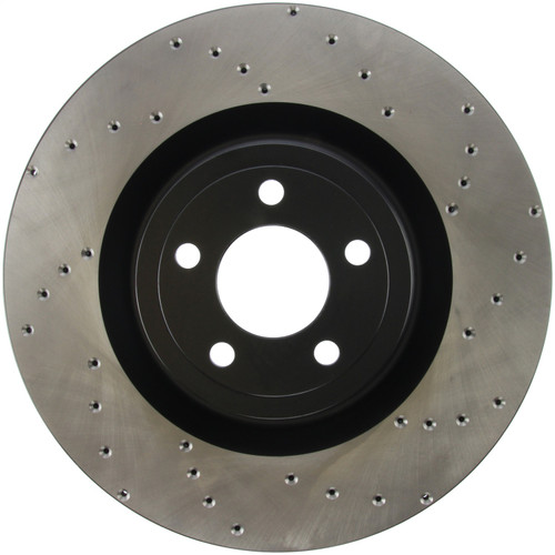StopTech 128.61116L - Cross Drilled Sport Brake Rotor - 2015 Ford Mustang w/ Brembo - Front Left StopTech 128.61116L - Cross Drilled Sport Brake Rotor - 2015 Ford Mustang w/ Brembo - Front Left