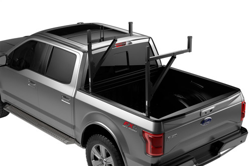 Thule 14750 - TracRac Contractor Grade Steel Ladder Rack / Side Rail Mounted - Black (Holds up to 250lbs.)