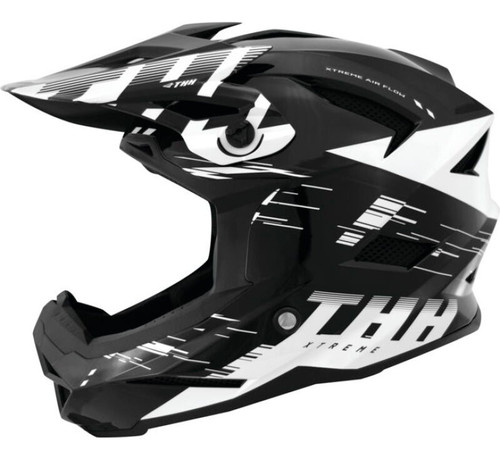THH Helmets 647916 - T-42 BMX Xtreme  Black/White - XL