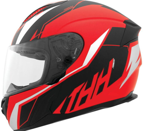 THH Helmets 646885 - T810S Turbo Red/Silver - Large