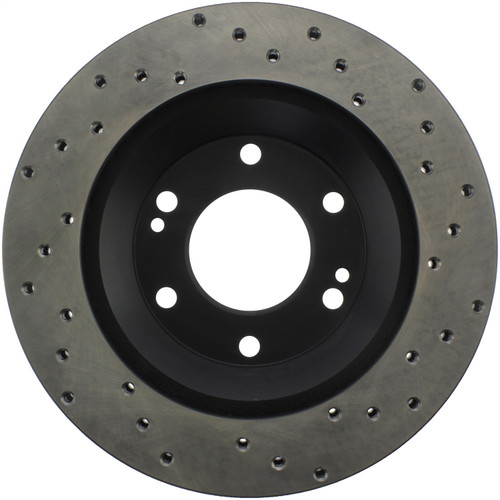 StopTech 128.66051R - Sport Cross Drilled Brake Rotor; Front Right StopTech 128.66051R - Sport Cross Drilled Brake Rotor; Front Right