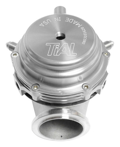 TiALSport 001930 - TiAL Sport MVR Wastegate 44mm (All Springs) w/Clamps - Silver