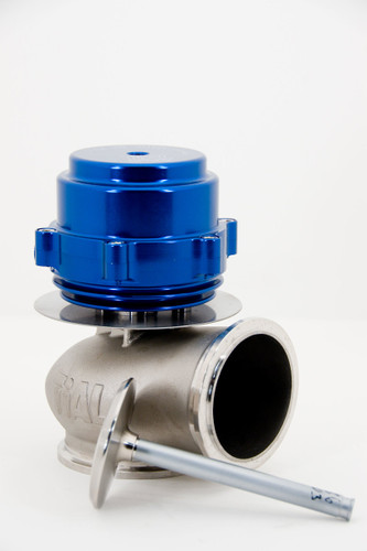 TiALSport 002645 - TiAL Sport V60 Wastegate 60mm .592 Bar (8.60 PSI) w/Clamps - Blue