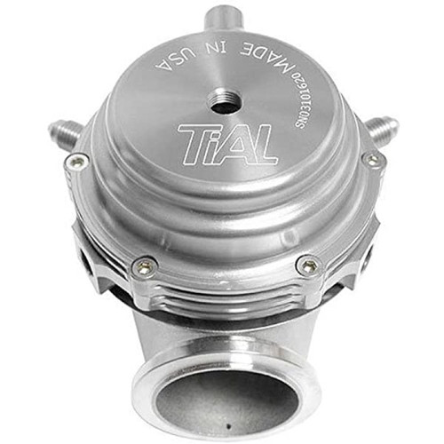 TiALSport 003868 - TiAL Sport MVS Wastegate 38mm 1.0 Bar (14.50 PSI)w/Clamps - Silver