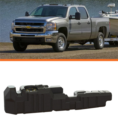 Titan Fuel Tanks 7010211 - 11-16 GM 2500/3500 Duramax Crew Cab Short Bed 57 Gallon XXL Mid-Ship Fuel Tank