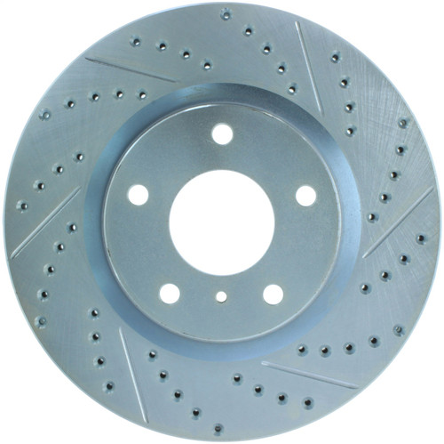 StopTech 227.42074L - Select Sport Drilled and Slotted Brake Rotor; Front Left