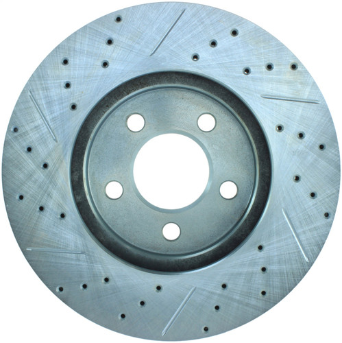 StopTech 227.61072L - Select Sport Drilled and Slotted Brake Rotor; Front Left StopTech 227.61072L - Select Sport Drilled and Slotted Brake Rotor; Front Left