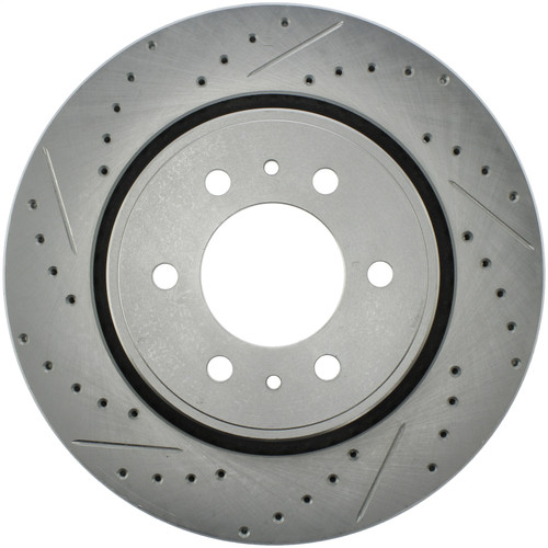 StopTech 227.65119R - Select Sport Drilled and Slotted Brake Rotor; Front Right