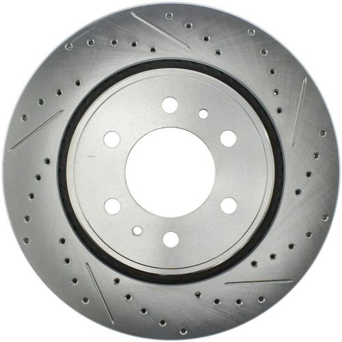 StopTech 227.65119L - Select Sport Drilled and Slotted Brake Rotor; Front Left