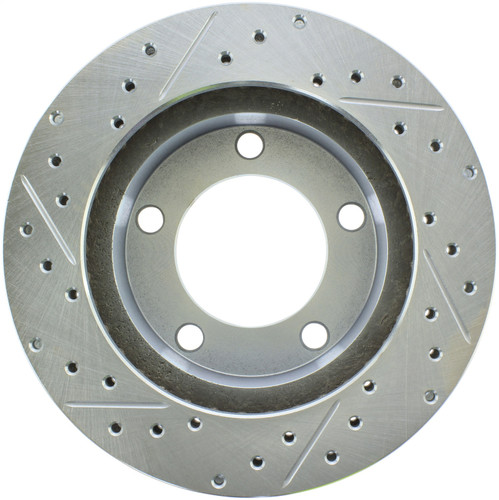 StopTech 227.65013L - Select Sport Drilled and Slotted Brake Rotor; Front Left