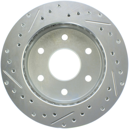 StopTech 227.66009L - Select Sport Drilled and Slotted Brake Rotor; Front Left