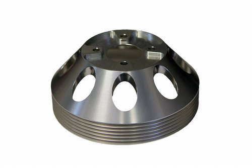 Torque Solution TS-GEN-003S - Lightweight Water Pump Pulley (Silver): Hyundai Genesis Coupe 3.8 2010+