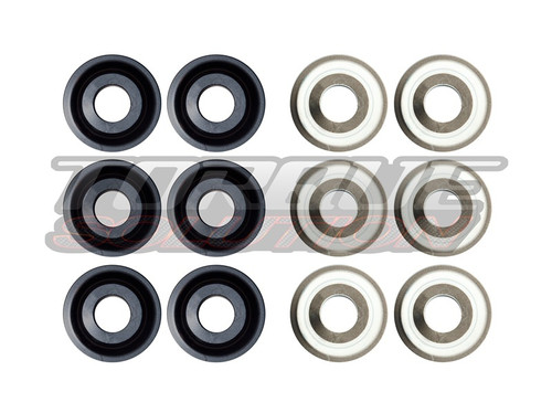 Torque Solution TS-POR-005 - Solid Rear Subframe Bushings: Porsche 911 996/997 ALL