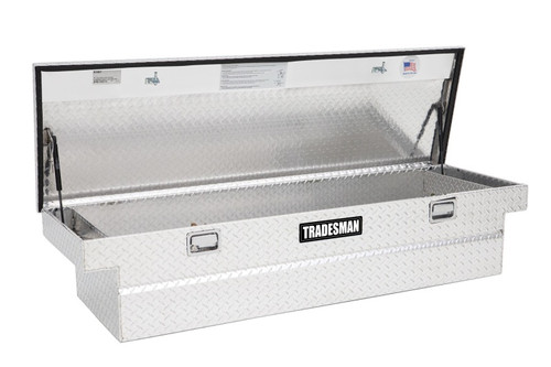 Tradesman 9100T - Aluminum Single Lid Cross Bed Truck Tool Box (70in.) - Brite