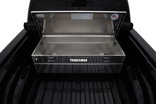 Tradesman 9447 - Aluminum Flush Mount Truck Tool Box (48in.) - Brite
