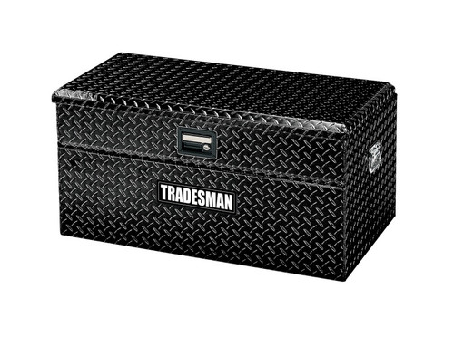 Tradesman 79447WB - Aluminum Flush Mount Truck Tool Box Full/Wide (48in.) - Black
