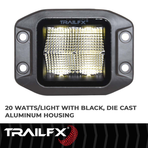 TrailFX 2X2CFFMB - Driving/ Fog Light - LED