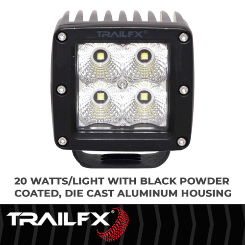 TrailFX 2X2CF - Driving/ Fog Light - LED