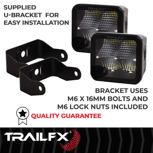 TrailFX 2X2CFBKPR - Driving/ Fog Light - LED