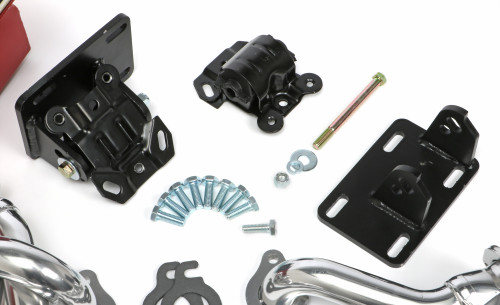 Trans-Dapt Performance 42162 - ENGINE SWAP IN A BOX KIT; LS ENGINE INTO 82-04 2WD S10/S15; AUTO/MANUAL TRANSMISSION; HTC SILVER CERAMIC COATED HEADERS