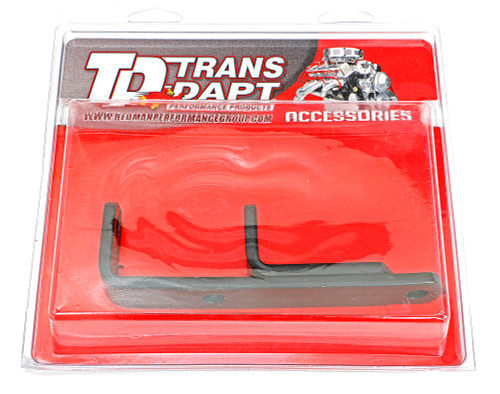 Trans-Dapt Performance 4869 - ALTERNATOR SLIDE BRACKET; 1955-1968 CHEVROLET 283-350; SHORT WATER PUMP (USES #9234)-BLACK