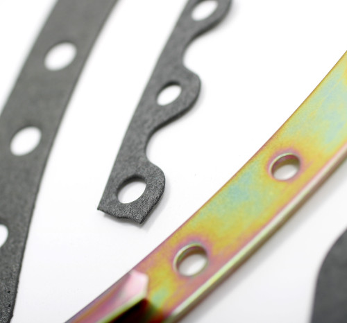 Trans-Dapt Performance 8909 - 2-PIECE CHROME TIMING CHAIN COVER SET- SB CHEVY V8 (NOT FOR LT1)