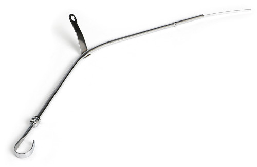 Trans-Dapt Performance 9231 - 24-1/2 IN. LONG, OEM REPLACEMENT CHROME OIL PAN DIPSTICK; 1982-85 CAMARO AND FIREBIRD 305-350
