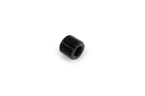 Triple X HF-97001BLK - Fitting - Plug - 1/16 in NPT - Allen Head - Aluminum - Black Anodized - Each