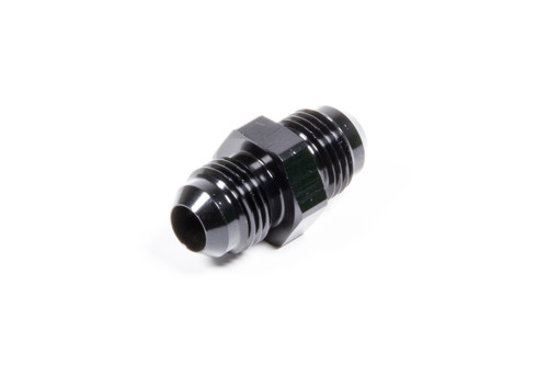 Triple X HF-32066BLK - Fitting - Adapter - Straight - 6 AN Male to 6 AN Male - Aluminum - Black Anodized - Each