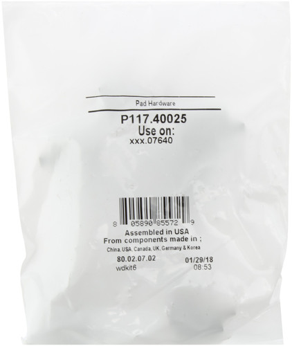 StopTech 308.07640 - Street Touring 98-02 Honda Accord Coupe/Sedan Front Brake Pads