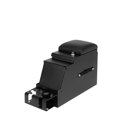 Tuffy Security 013-01 - Deluxe Stereo Center Console Universal 8 Inch Wide Black  Security Products