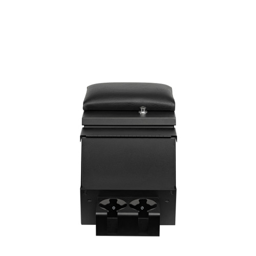 Tuffy Security 017-01 - Deluxe Stereo Center Console Universal 12 1/2 Inch Wide Black  Security Products