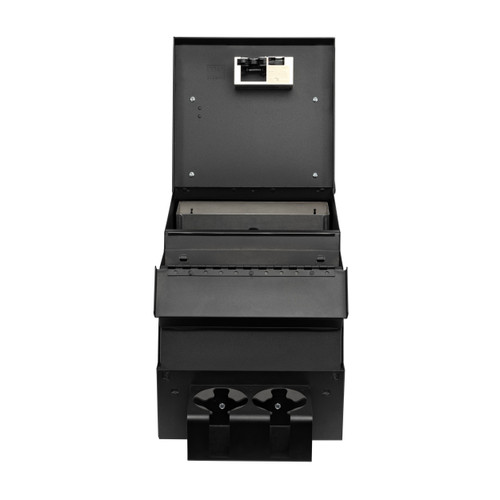 Tuffy Security 017-01 - Deluxe Stereo Center Console Universal 12 1/2 Inch Wide Black  Security Products
