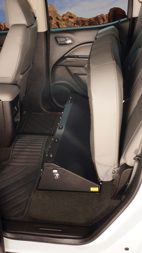 Tuffy Security 325-01 - Rear Bench Underseat Drawer 15-22 Colorado/Canyon w/ Crew Cab Black  Security Products