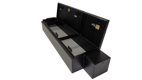 Tuffy Security 353-01 - Rear Underseat Lockbox 19-22 Ram 1500 w/ Crew Cab Black  Security Products