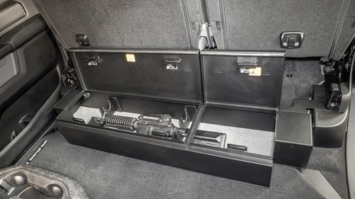 Tuffy Security 353-01-A - Underseat Lockbox W/ Combo Lock For Ram Trucks Crew Cab