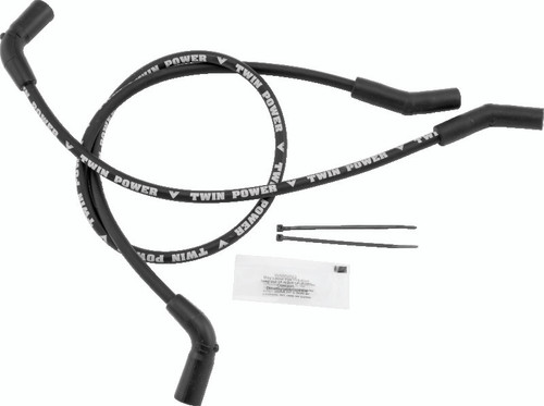TwinPower 110115 - Twin Power 09-16 FLH FLT Black Ignition Wire Set