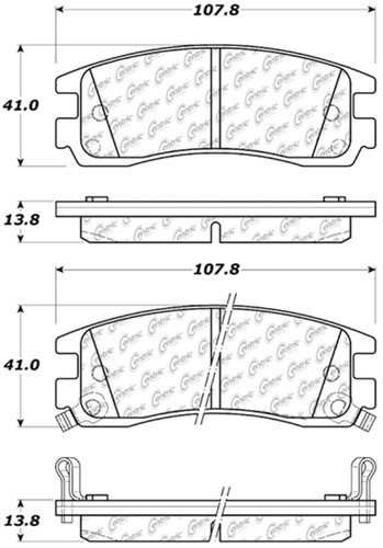 StopTech 319.06980 - Truck and SUV Pad