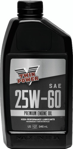 TwinPower 539010 - Twin Power 25W60 Premium Oil Quart