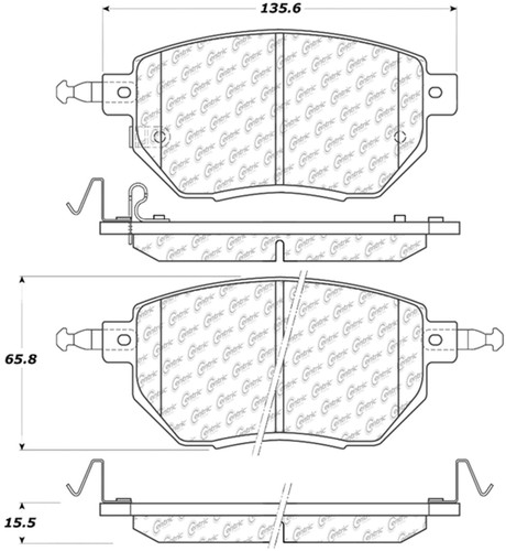 StopTech 319.09690 - Truck and SUV Pad