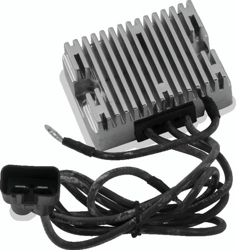 TwinPower 498297 - Twin Power 2000 FXD Voltage Regulator Chrome Replaces H-D 74512-00 38 Amp