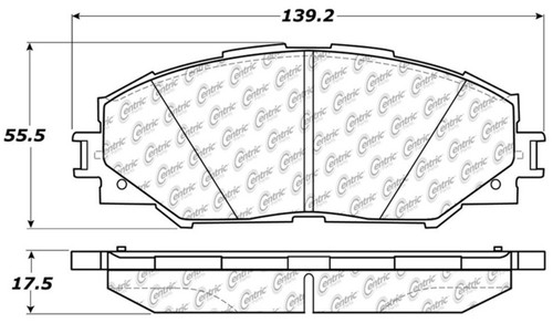 StopTech 319.12100 - Truck and SUV Pad