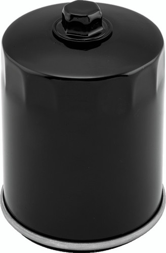TwinPower 603614 - Twin Power 80-99 Big Twin Exc Twin Cam L84-Up XL Black Oil Filter W/Nut Replaces H-D 60305-80A
