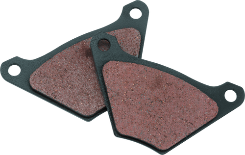 TwinPower 592351 - Twin Power 72-80 Banana Caliper Organic Brake Pads Replaces H-D 44135-74 44029-82 44098-77 44032-79