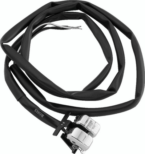 TwinPower 601690 - Twin Power 96-13 Big Twin XL V-Rod Chrome Engine Start Stop Switch Replaces H-D 71589-96 71684-06A